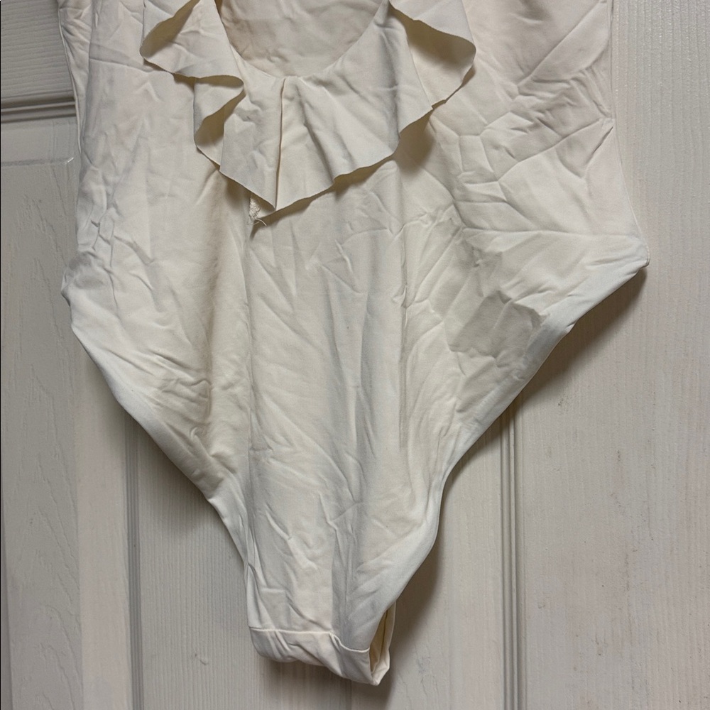 Eberjey Ruffle One Piece Low-Back Swimsuit - Picture 8 of 11